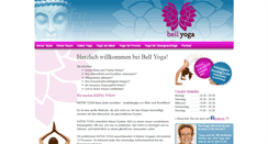 Desktop Screenshot of bell-yoga.at